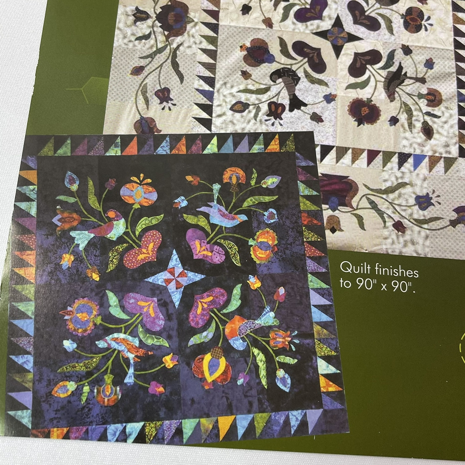 Country Blessings Applique Pattern Bee Creative 90" x 90" Acrylic Template