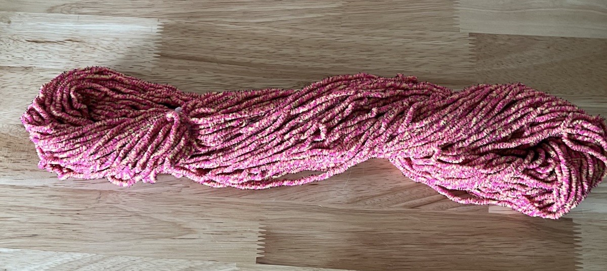72 Yard Skein Size Medium New Age Chenille - Big Slabs