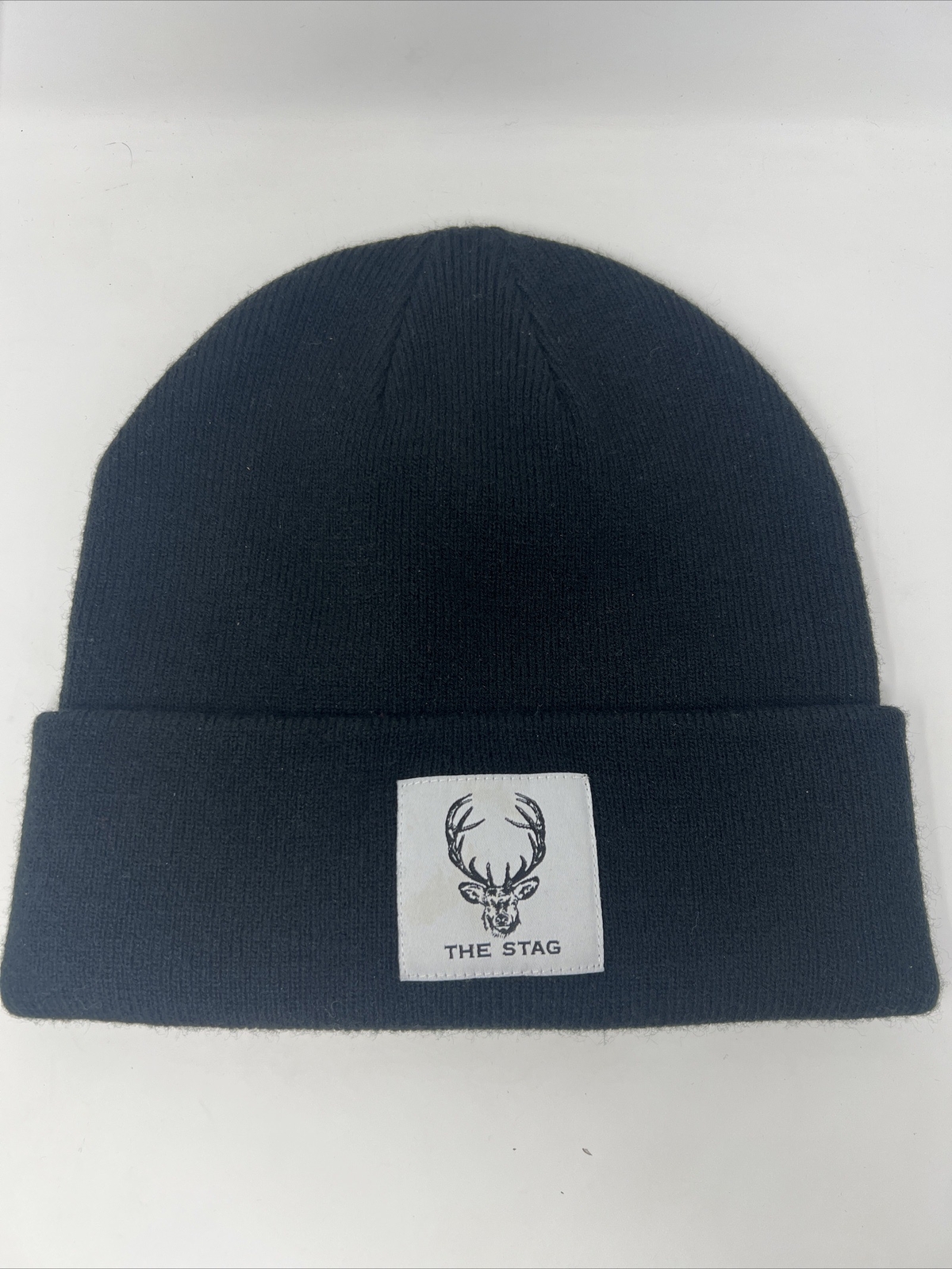 The Stag Black Beanie Buck Deer