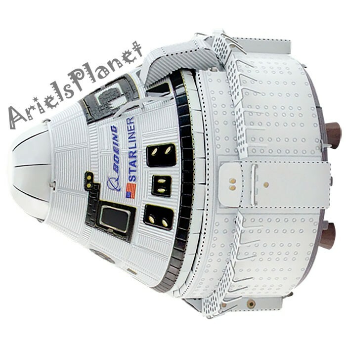 Fascinations Metal Earth BOEING CST-100 STARLINER 3D Laser Cut Steel Model Kit