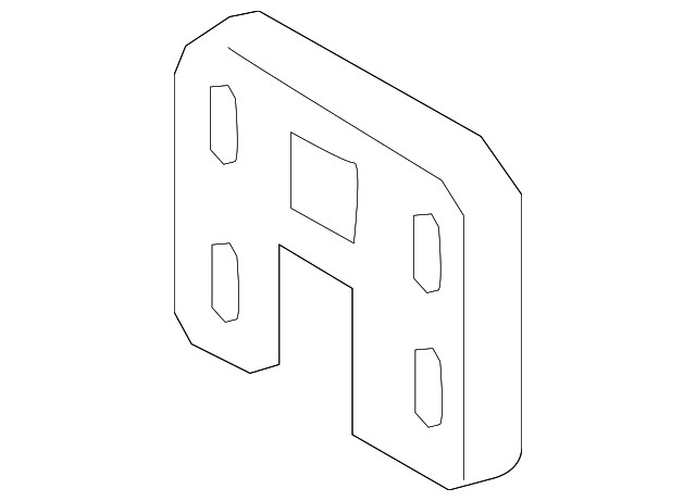 Genuine Ford Rail End KB3Z17N775A