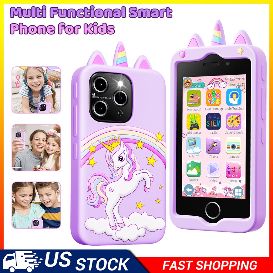 Children's smart toys mobile phones as Christmas gifts for children aged 3-10