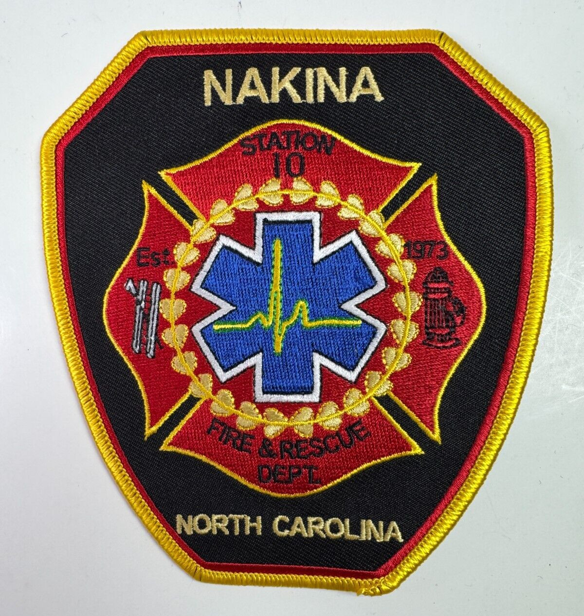 Nakina Fire Rescue Station 10 North Carolina NC Patch F8