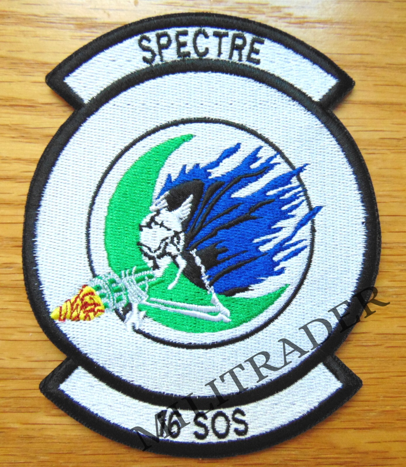 USAF 16th Special Operations Squadron 16 SOS AC-130H Spectre Gunship Patch