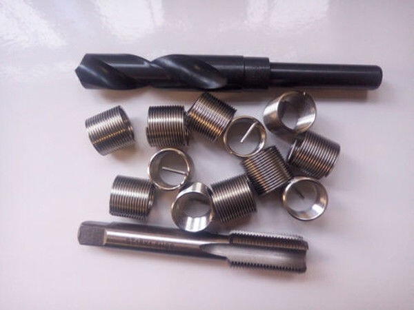 Thread Repair M18 x 1.5 Drill and Tap 12 Inserts New 1Set