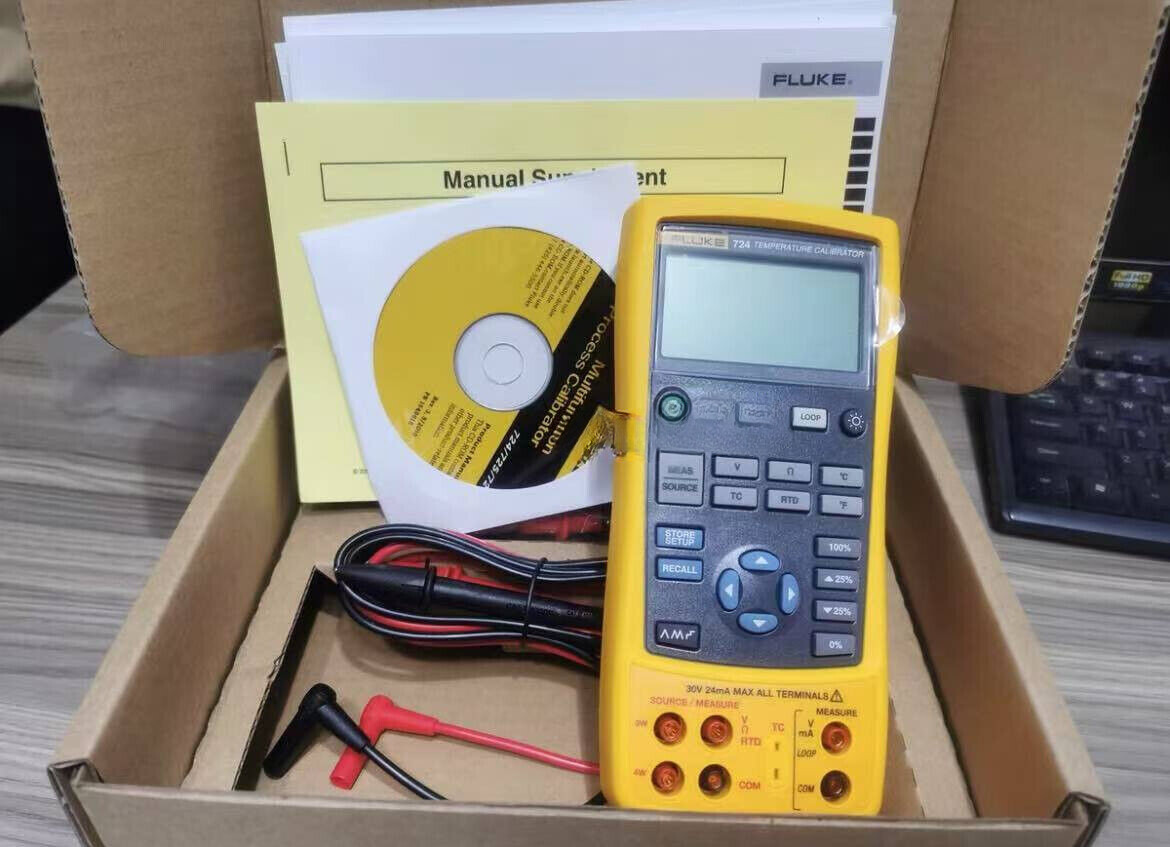NEW Fluke 724 Documenting Multifunction Process Calibrator
