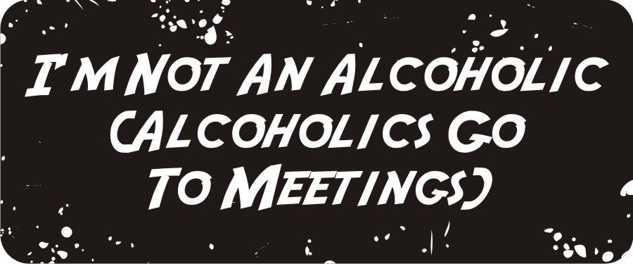 3 - I'm Not An Alcoholic Hard Hat Biker Helmet Sticker Bs318 3