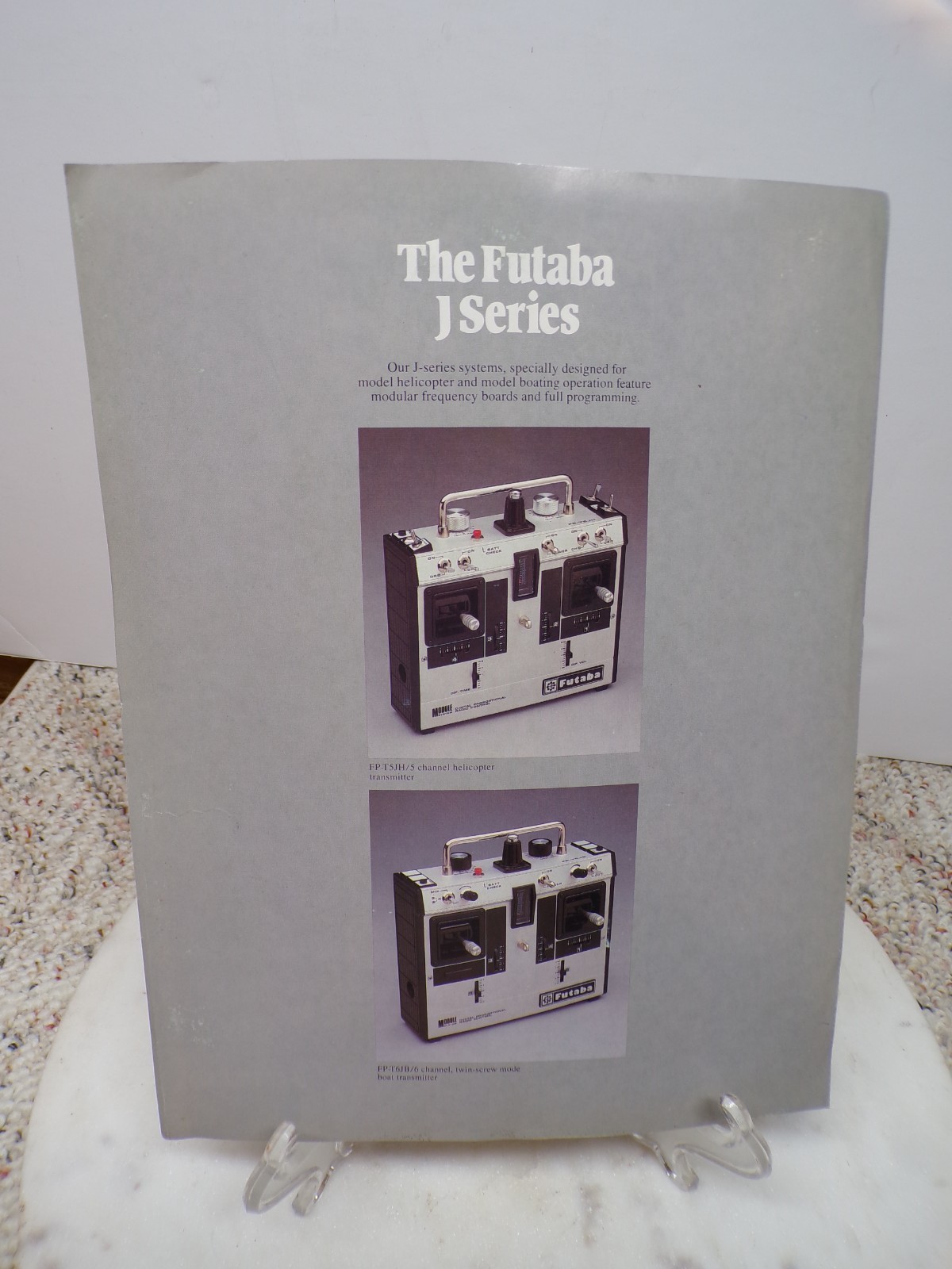 1970s-80s The Futaba J Series Radio Dealer Brochure W/Prices
