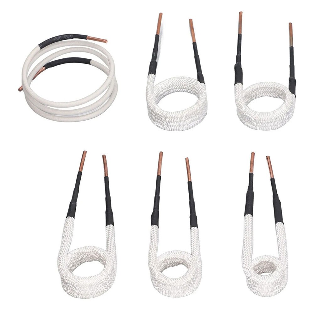 3mm Brass Coil Heating Coil Induction Heater 20mm 25 30 35 40mm 750mm Set of 6