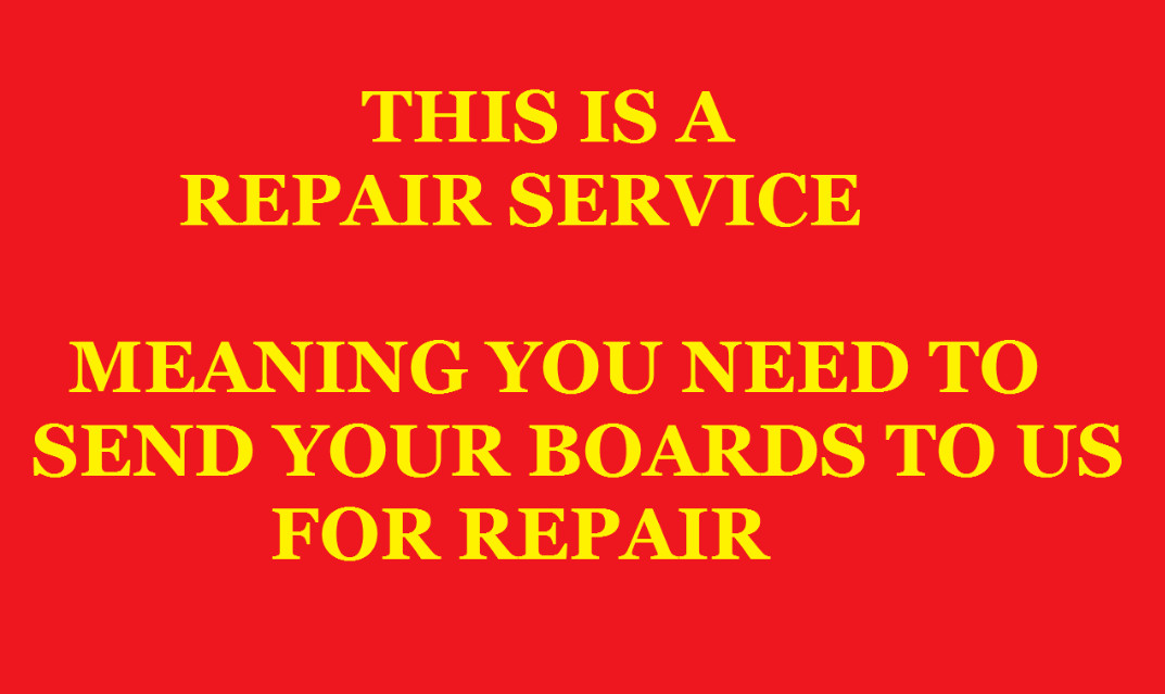 MAIL-IN REPAIR SERVICE FOR PANASONIC  DMP-BD70  POWER SUPPLY