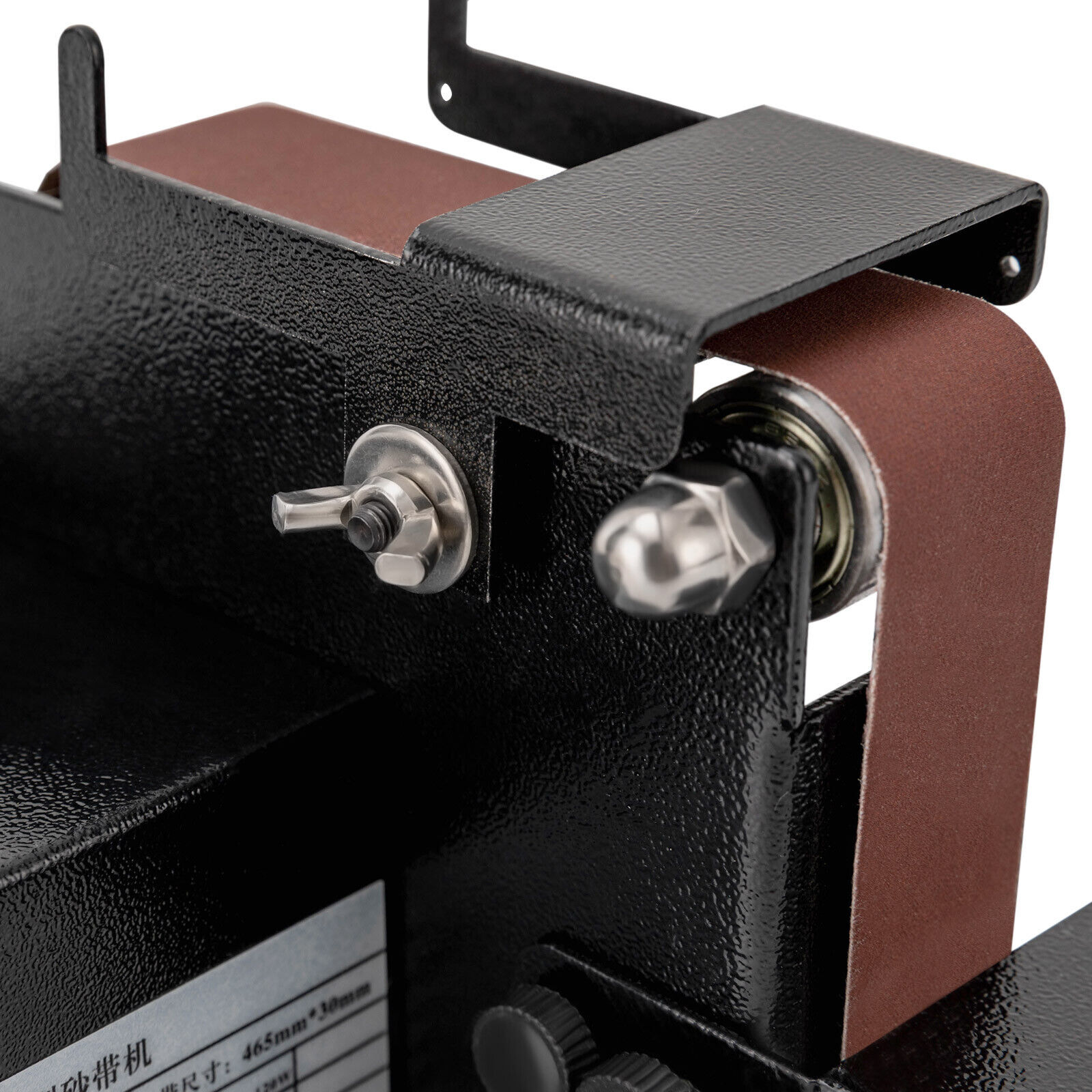 Electric Polishing Grinding Machine for Wood Metal Knife with 10X Abrasive Belt