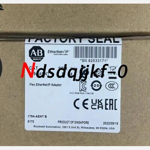 AB New Sealed 1794-AENT Flex I/O EtherNet/IP Adaptor Free Shipping