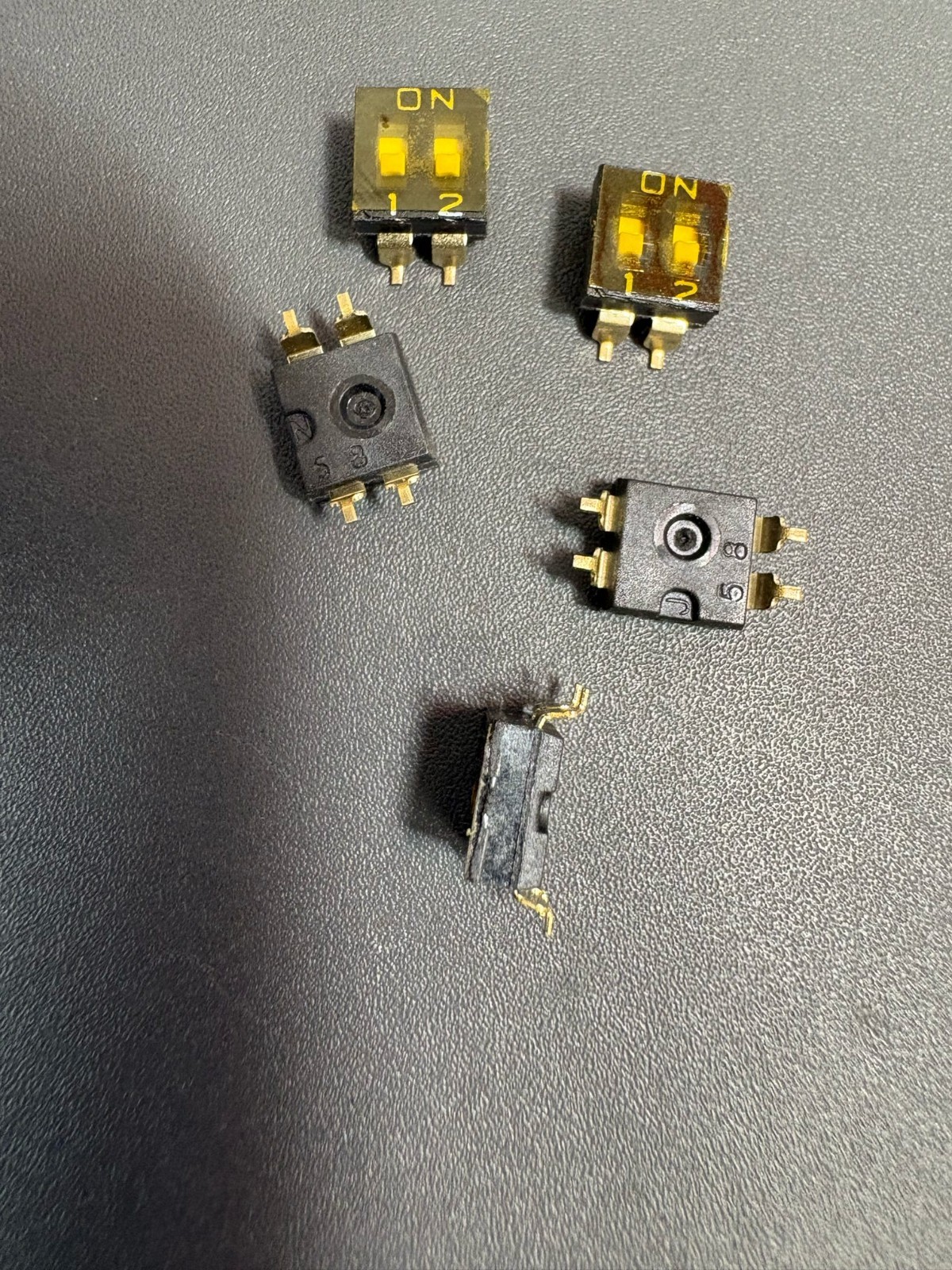 120x DIP Switch 2 Position SMD Multicomp 9472023 ON OFF Surface Mount Bulk Lot