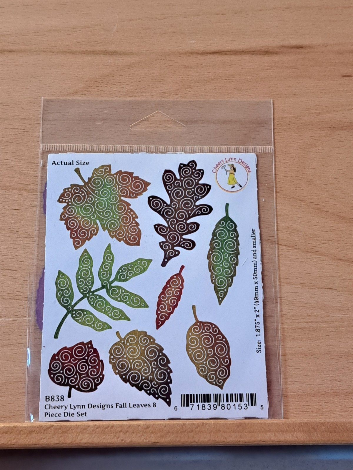 568 Cheery Lynn Designs Fall Leaves Craft Cutting Dies