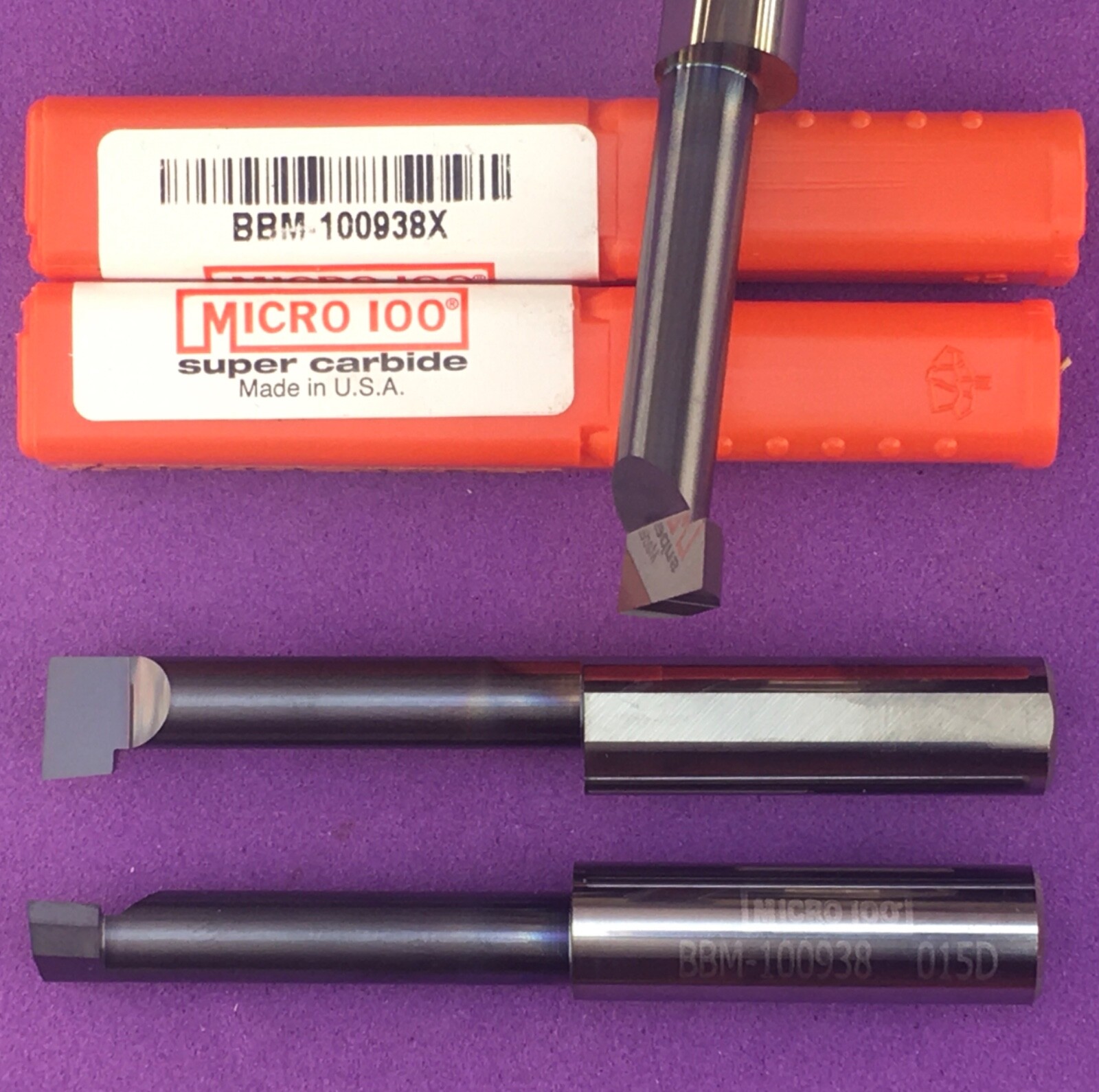 MICRO 100   BBM - 100938X  9mm Carbide Boring Bar; 10mm Shank  AlTiN🎯Machinist