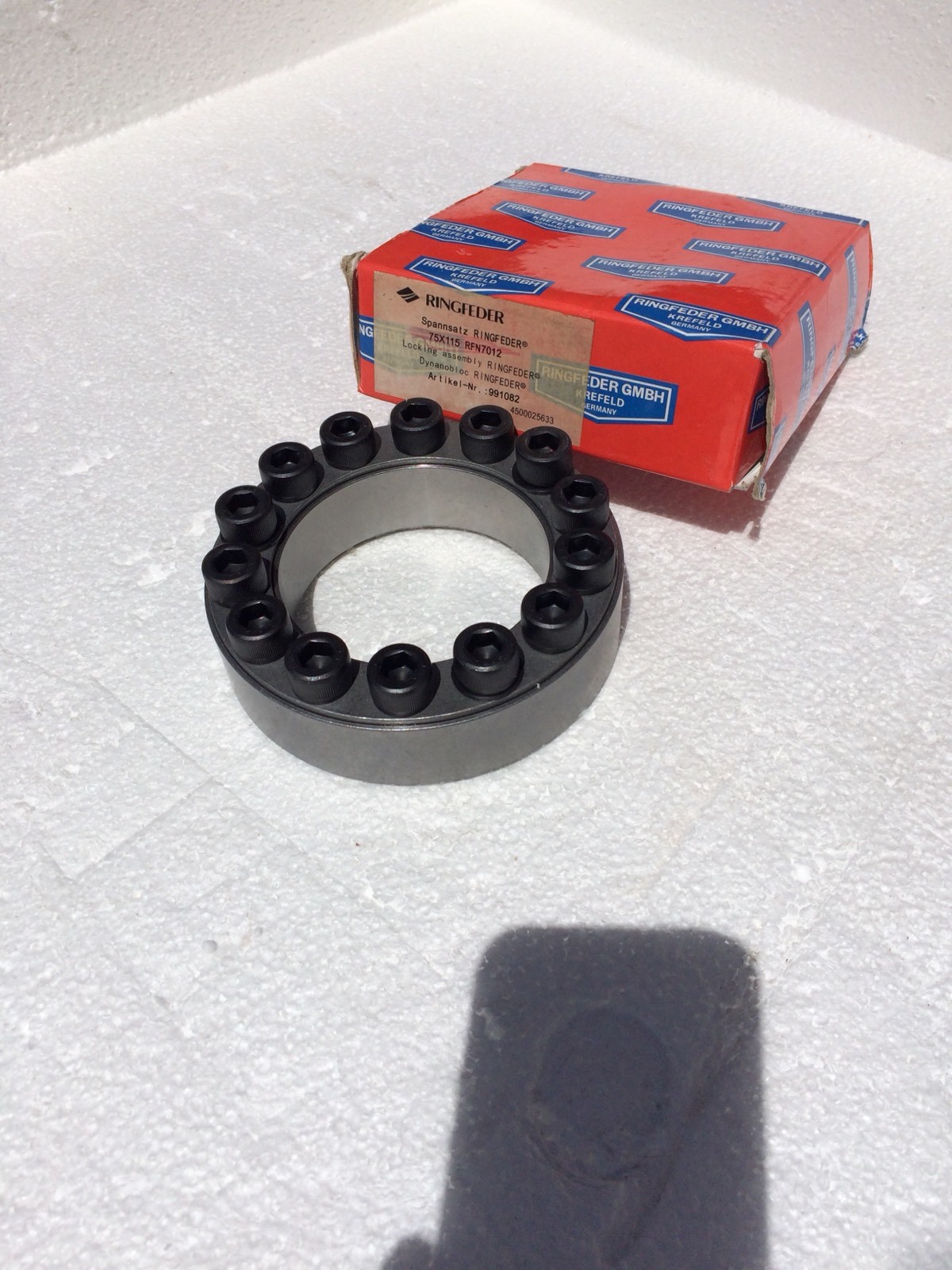 RINGFEDER RFN 7012 LOCKING Assembly 991082 -75x115 New