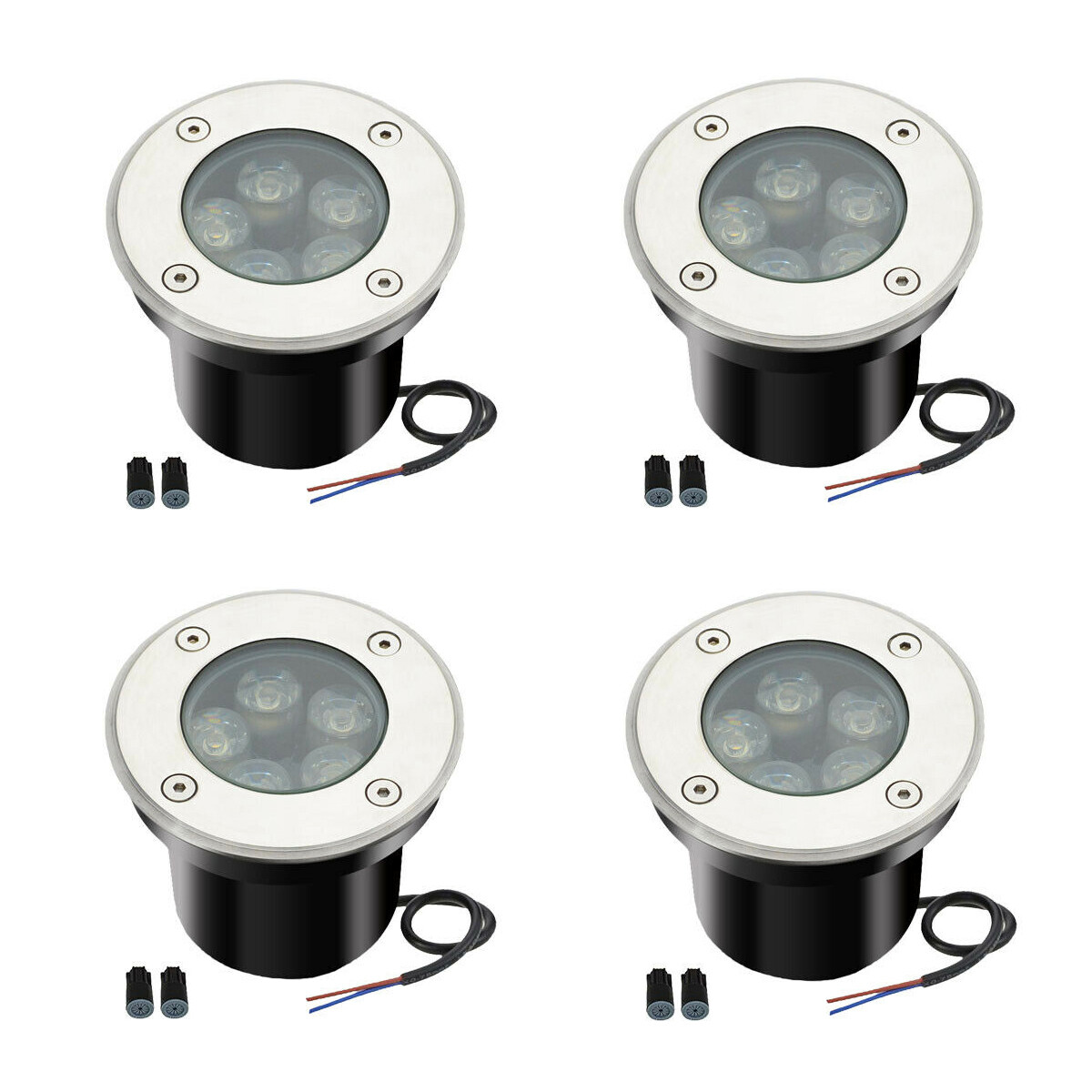 5W LED In-Ground Lights 3000K 6000K Garden Landscape Outdoor Lighting Lawn Lamps