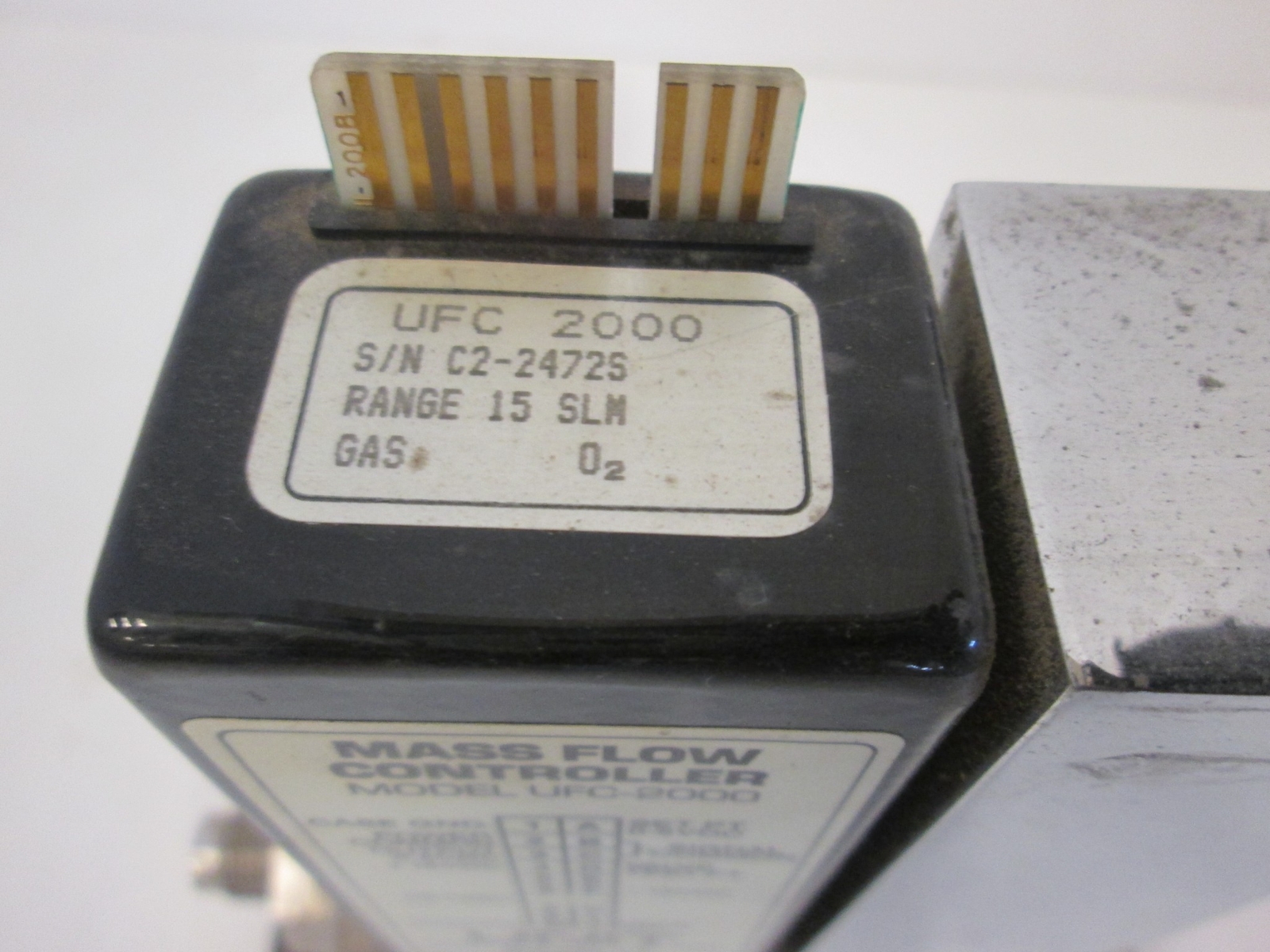 Unit Instruments, UFC-2000, Mass Flow Controller, 15 SLM, 02, Used