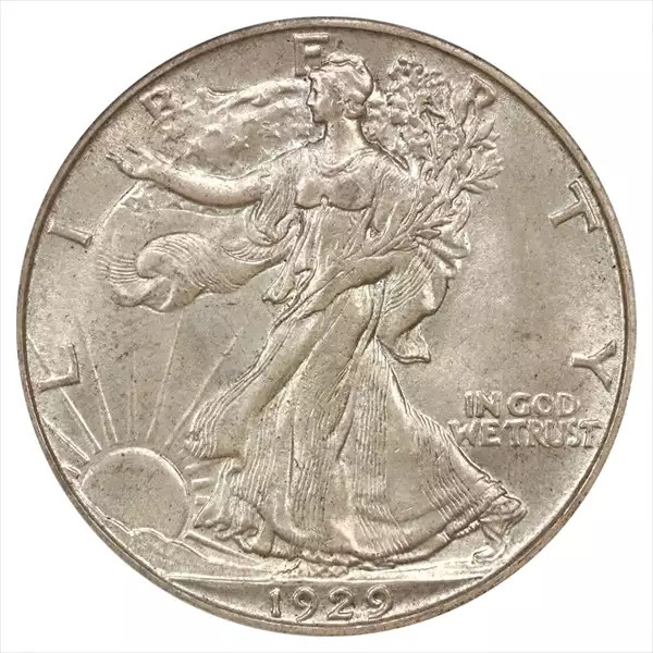 1929-S Walking Liberty Half Dollar PCGS MS64