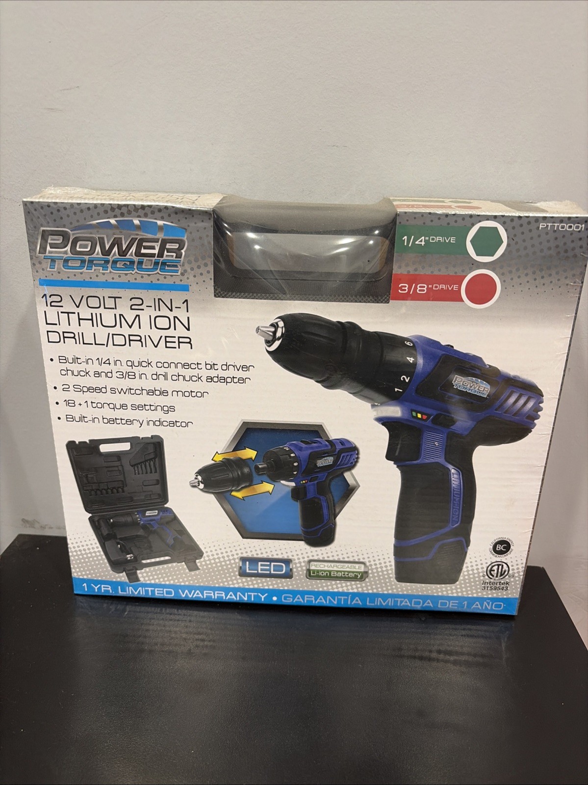 Drill PTT0001 CORDLESS DRILL **NEW** (WBP013632)