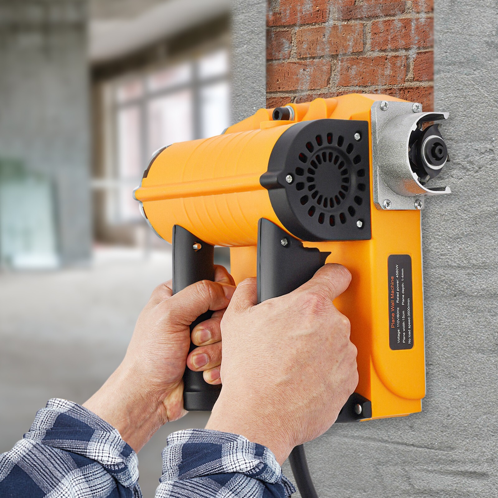 Shovel Machine Electric Wall Scraper Planner Wall Planing Machine 4580W 110V