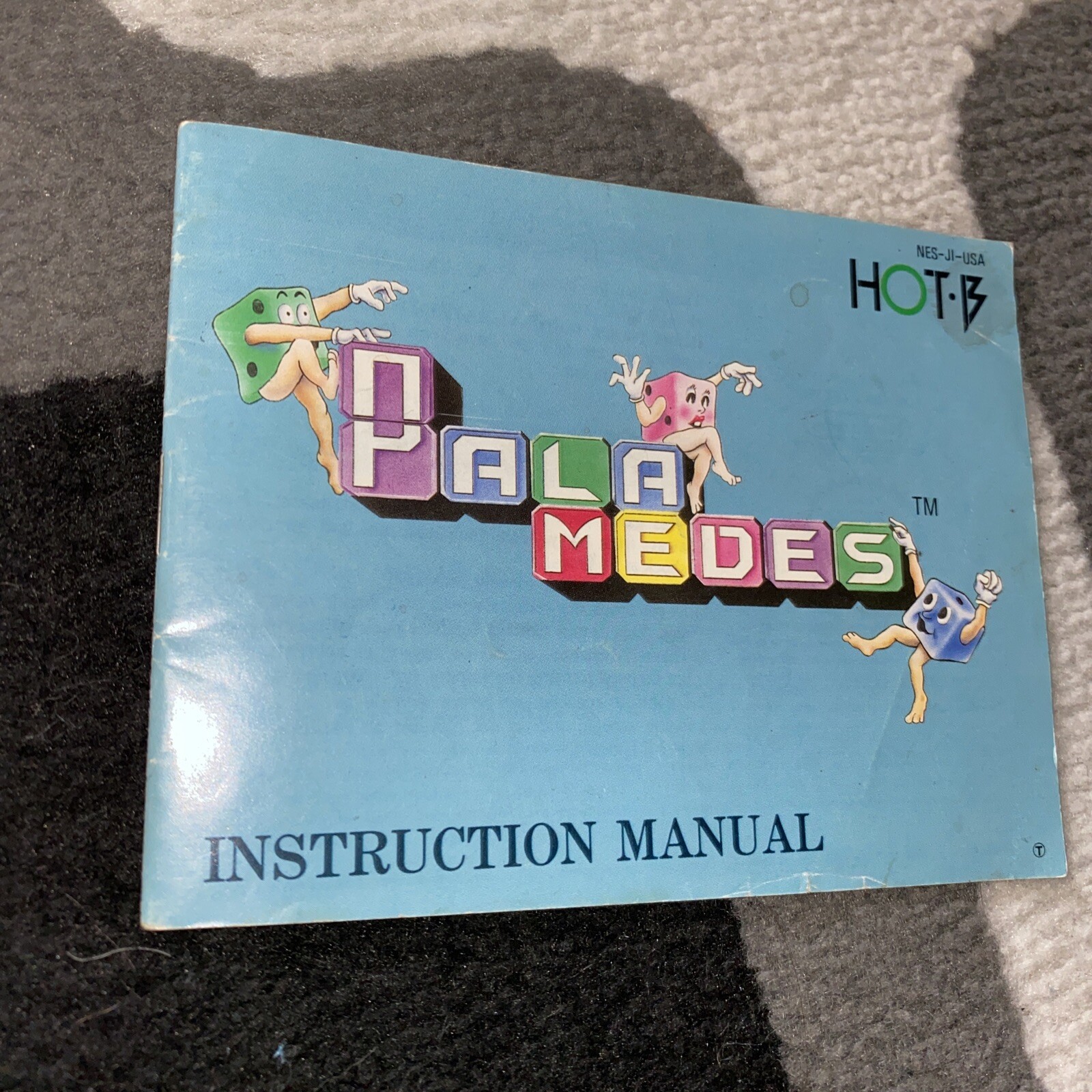 Palamedes Nintendo NES Instruction Manual Booklet ONLY, Authentic Original
