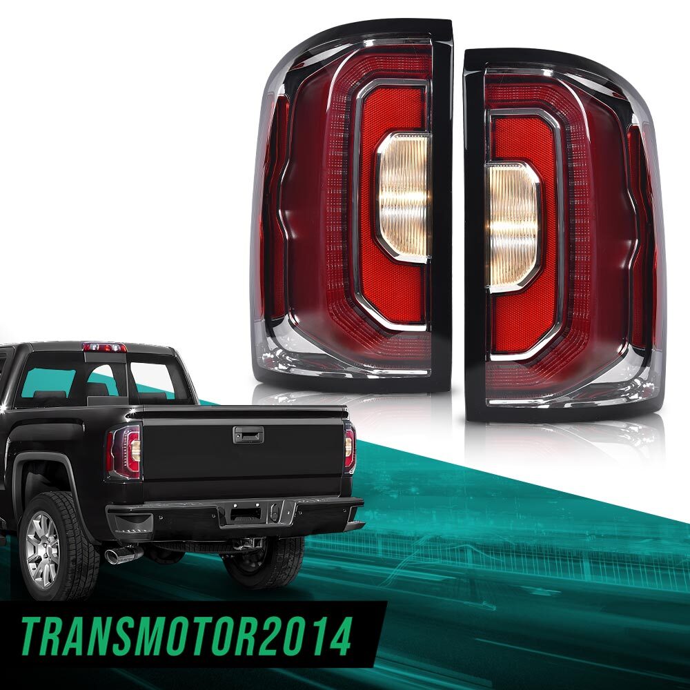Fit For 2016-2018 GMC Sierra 1500 Factory LED Tail Lights Brake Lamp Right/ Pair