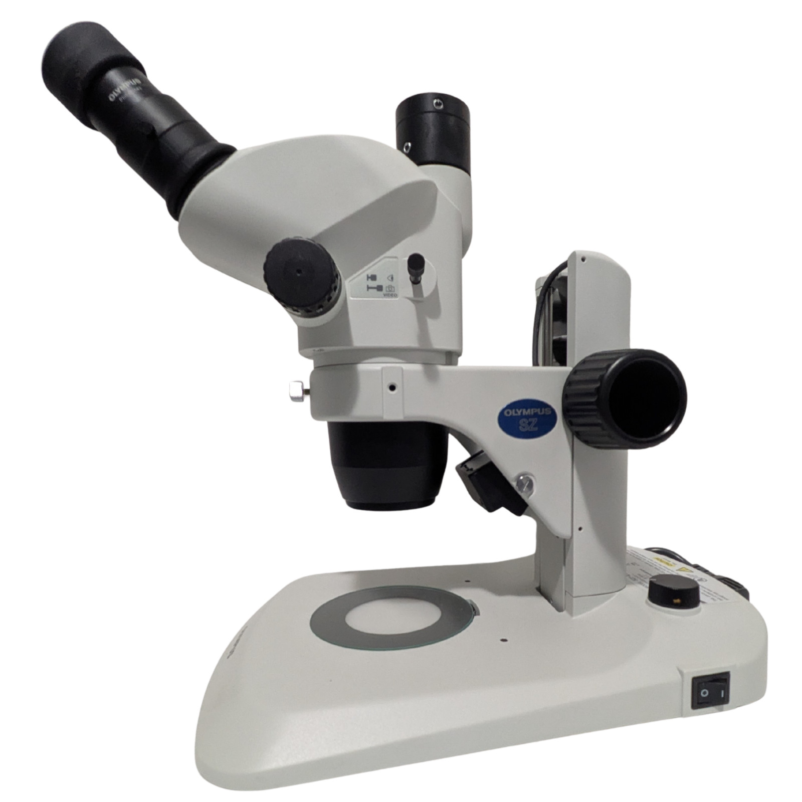 Olympus SZ61 Trinocular Stereo Zoom Microscope SZ2-ILST Stand C-Mount Port