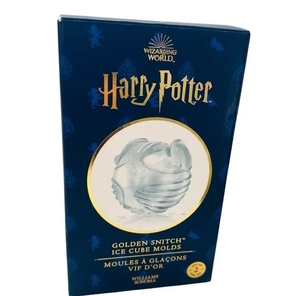 Williams Sonoma Harry Potter Golden Snitch Ice Molds