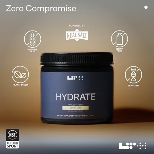 LTH Hydrate Hydration Mix. Lemon Line. (10.79 Oz.)