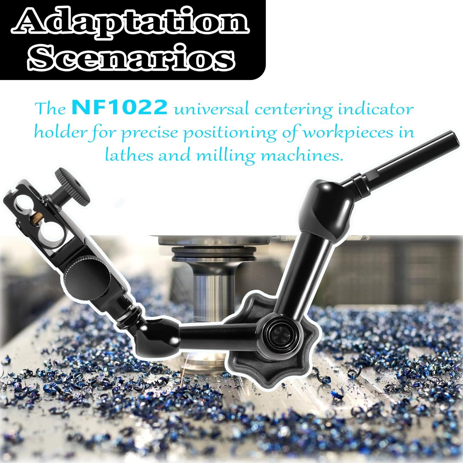Relace For NOGA Fine Adjustment NF1022 Universal Centering Indicator Holder