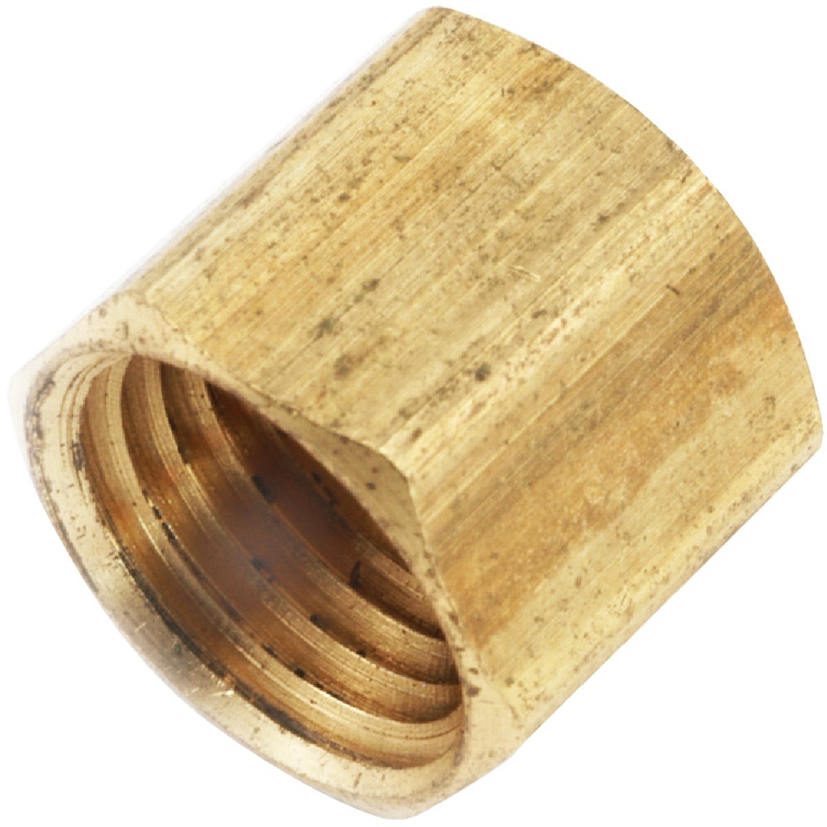 Anderson Metals 1/2 In. Yellow Brass Cap 756108-08 Anderson Metals 756108-08