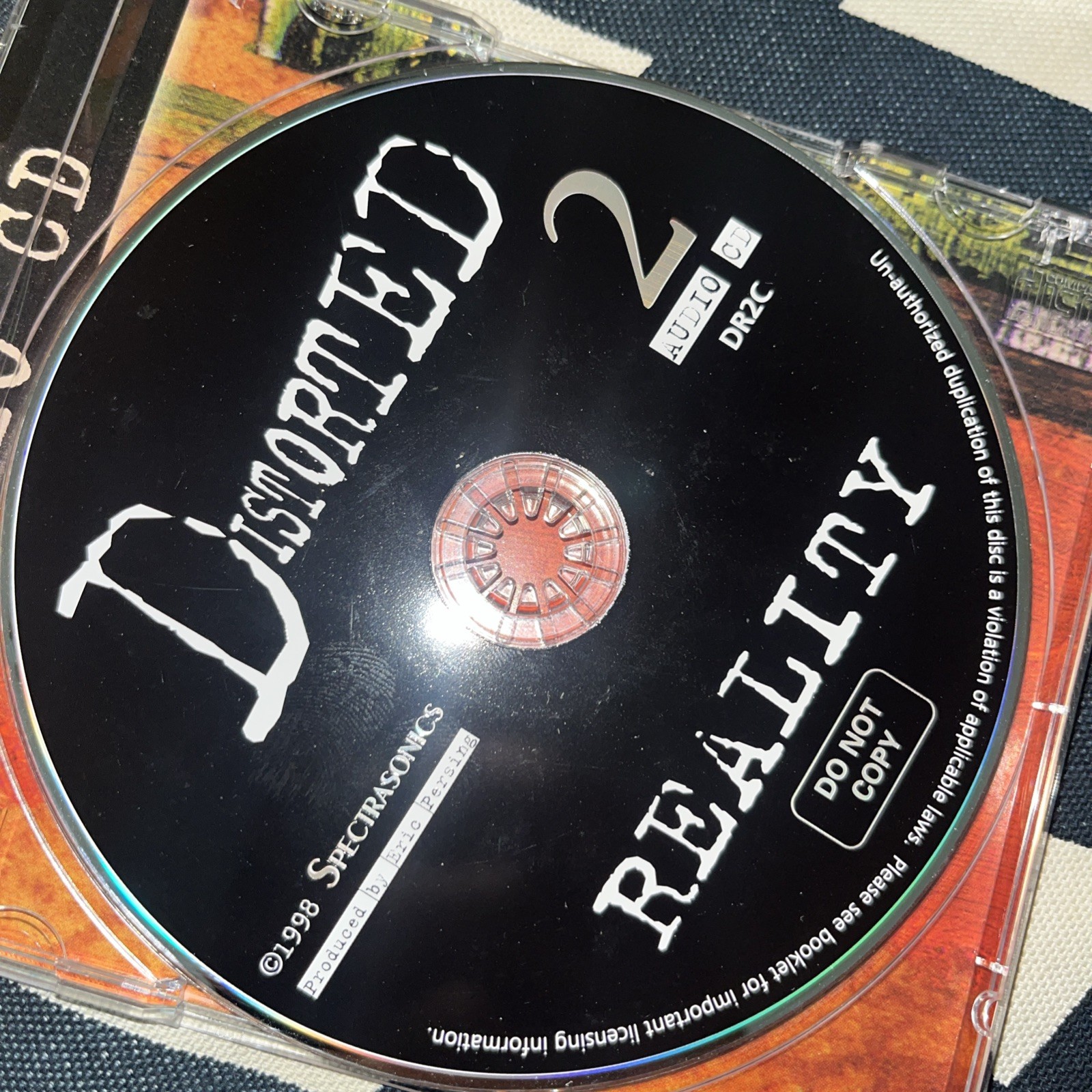 Distorted Reality - Audio CD 1 And 2- Eric Persing - Spectrasonics - 1995-1997