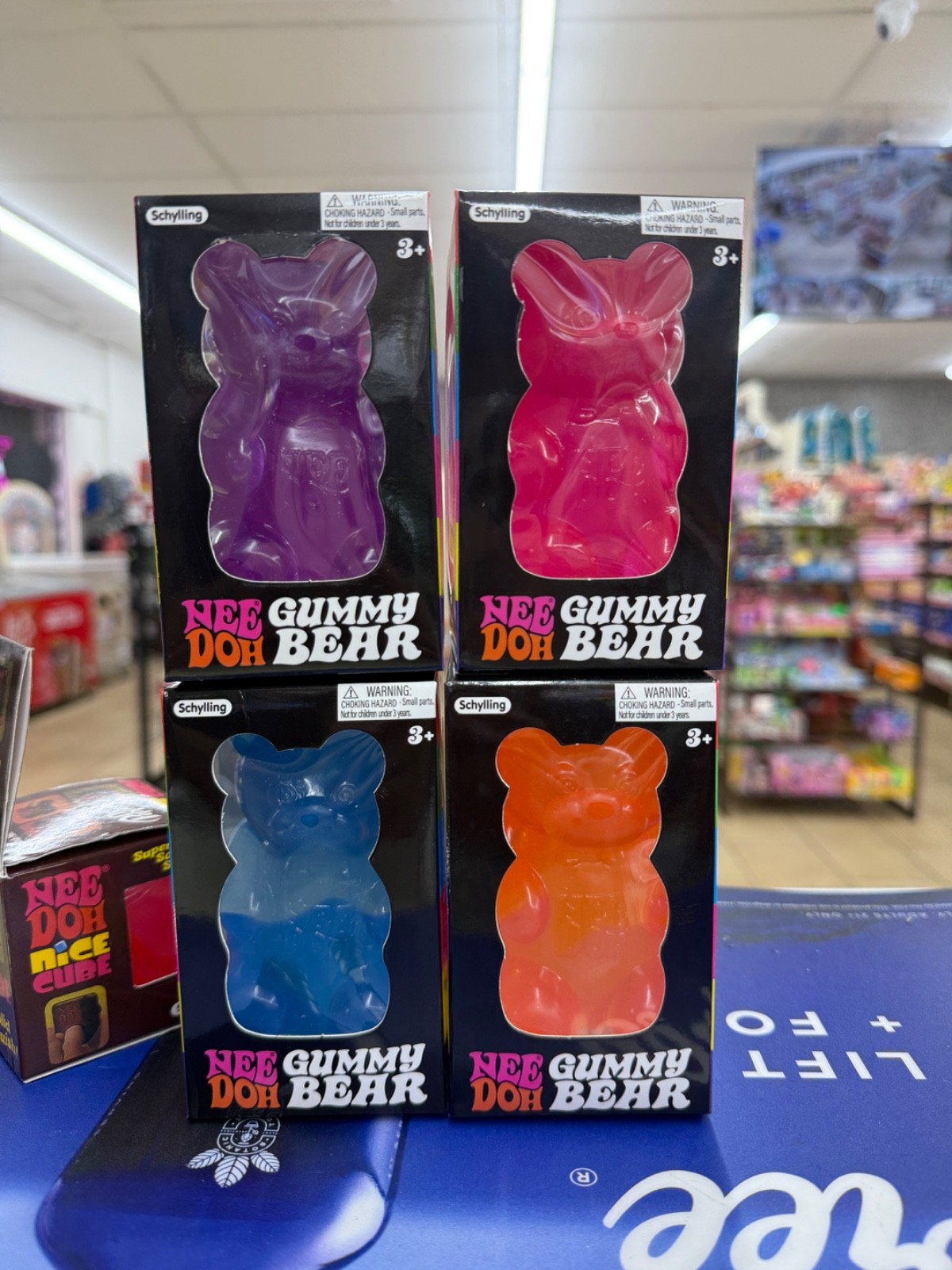 Needoh GUMMY BEAR SQUISHY FIDGET TOY 🐻