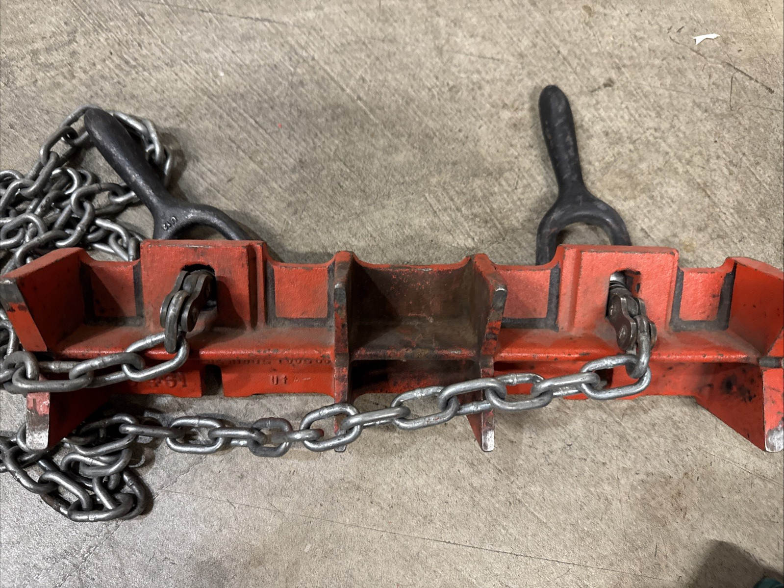 Ridgid No. 461 Straight Pipe Welding Vise 1/2" - 8"