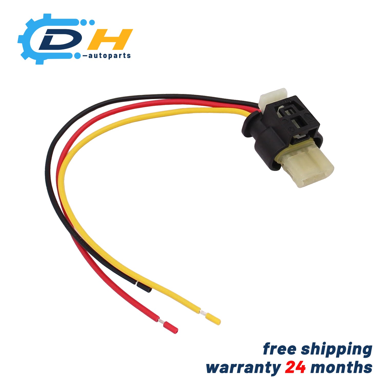 3-Pin Parking Distance Sensor Connector Pigtail for 2016-2019 Tesla Model X