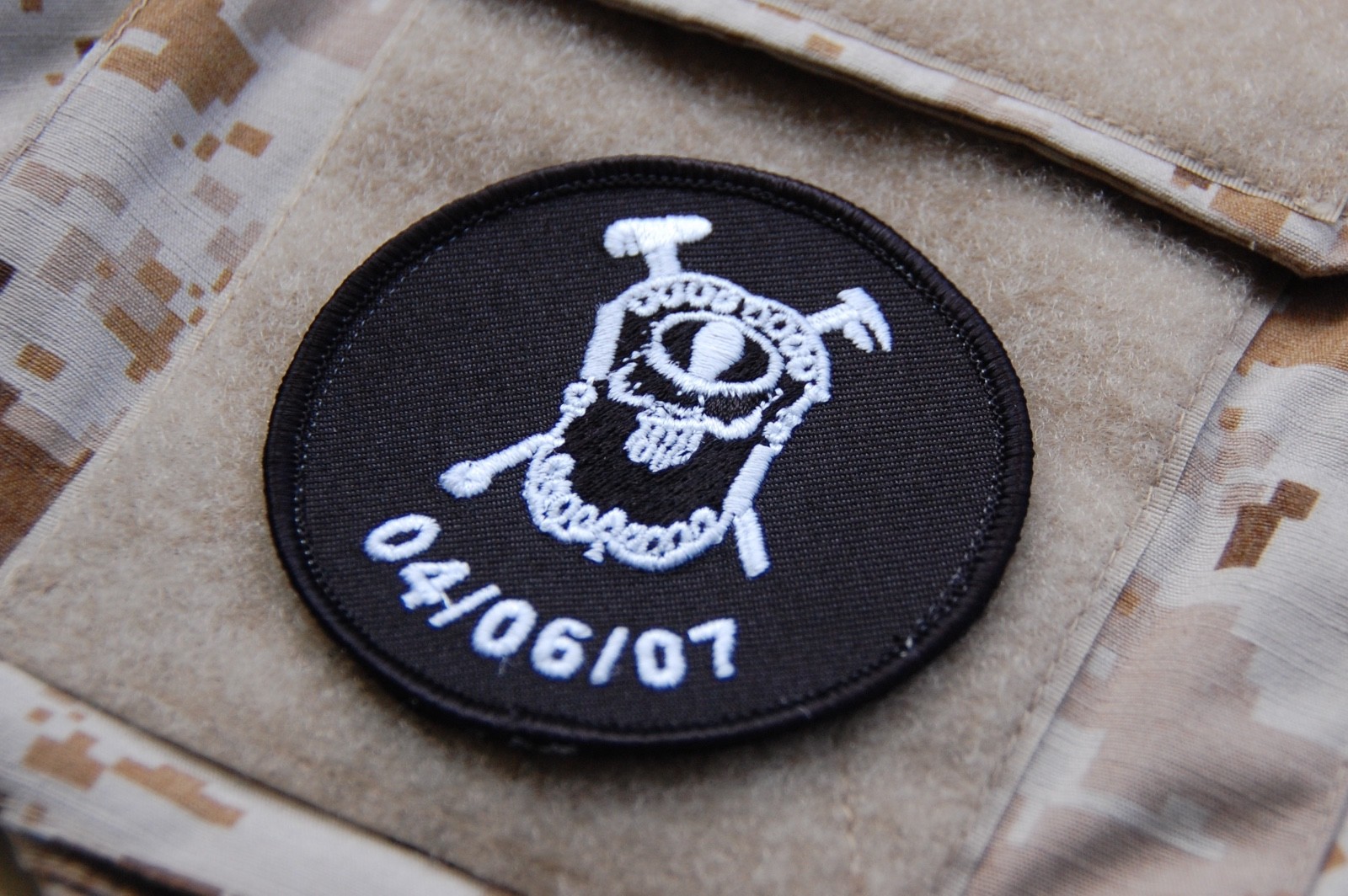 Zero Dark Thirty Breacher Patch DEVGRU AOR1 Navy SEAL Morale Patch NSWDG Hooked