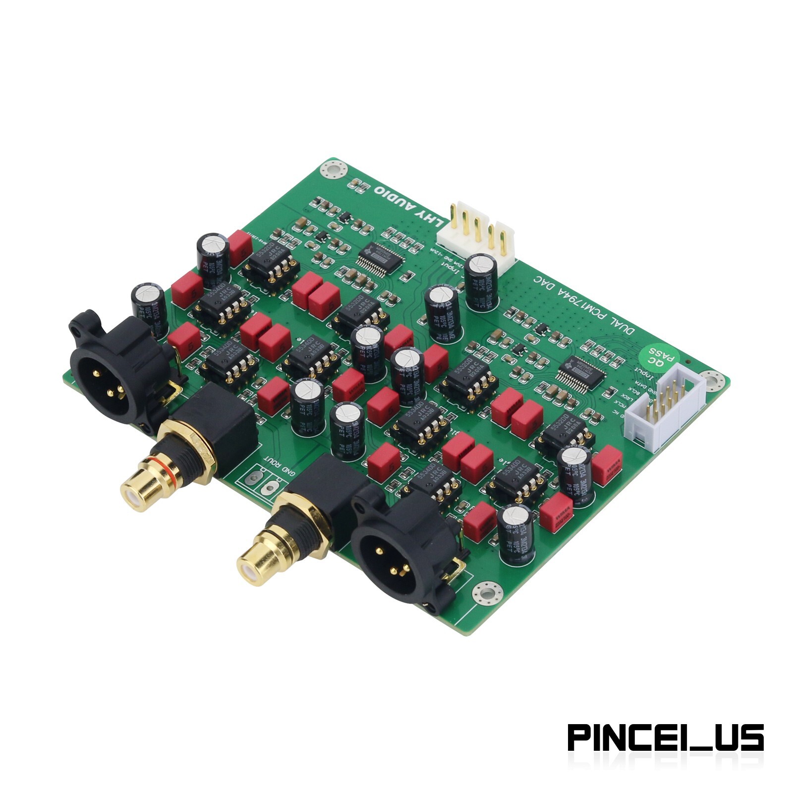 Dual Parallel PCM1794 PCM1794A Decoder DAC Balanced Decoder Board Assembled pe66