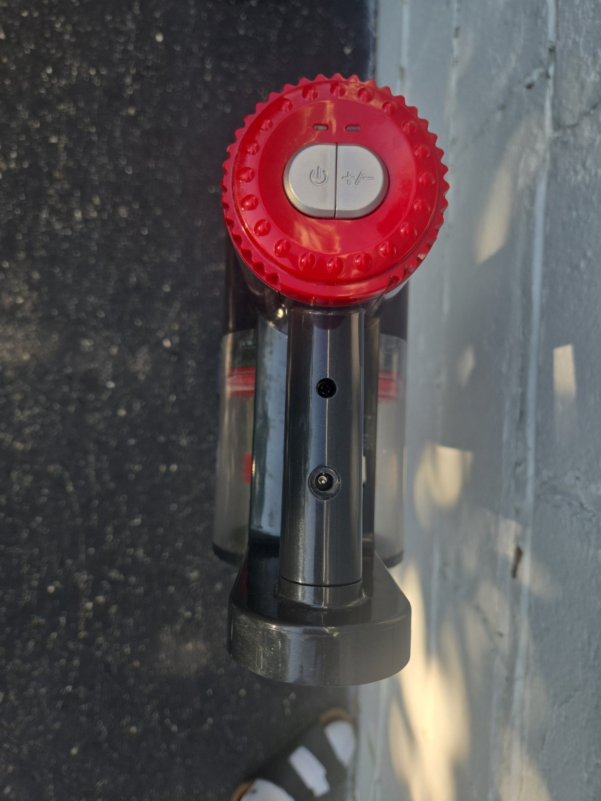 Red Adjustable And Foldable Vacuum