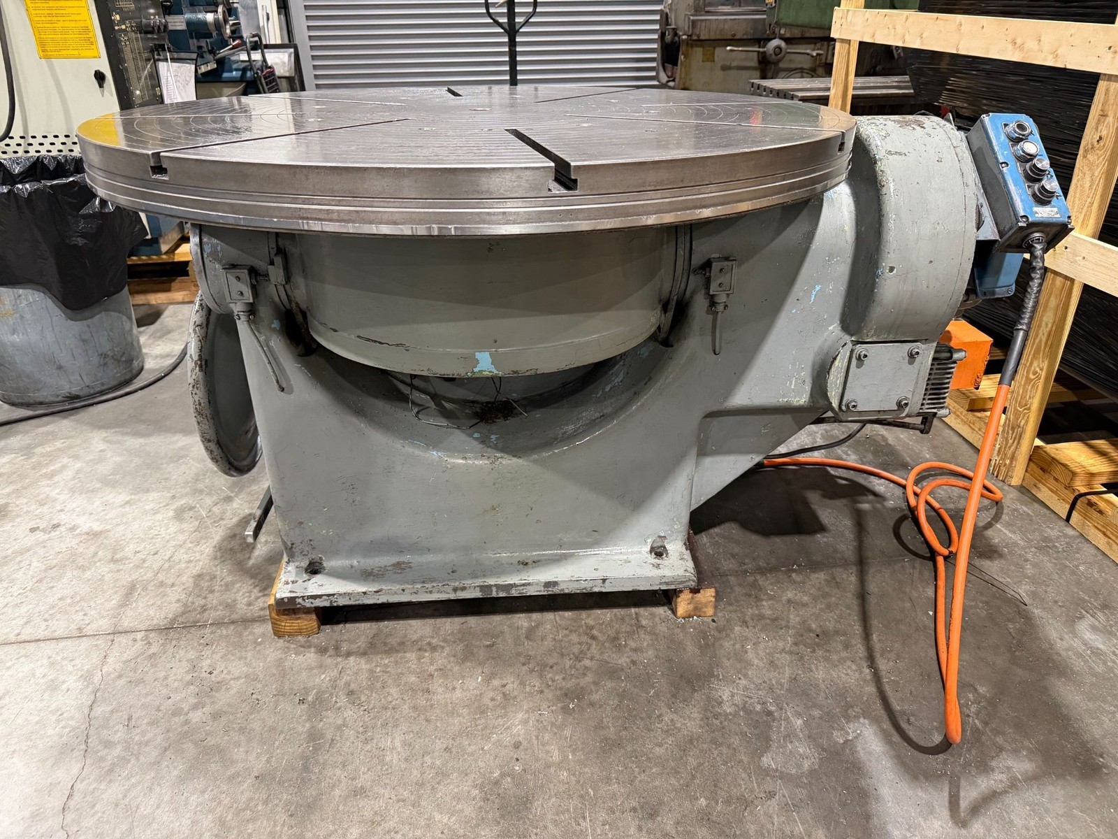 ROTAB 48” T-Slotted Powered Precision Rotary Table USA #8321