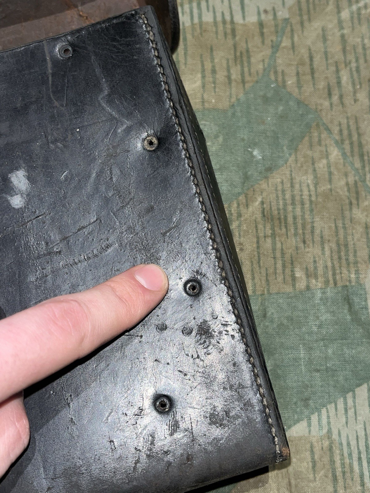 WW2 German Wehrmacht Original Mg34 Mg42 Gunner’s Tool Pouch Marked 1935