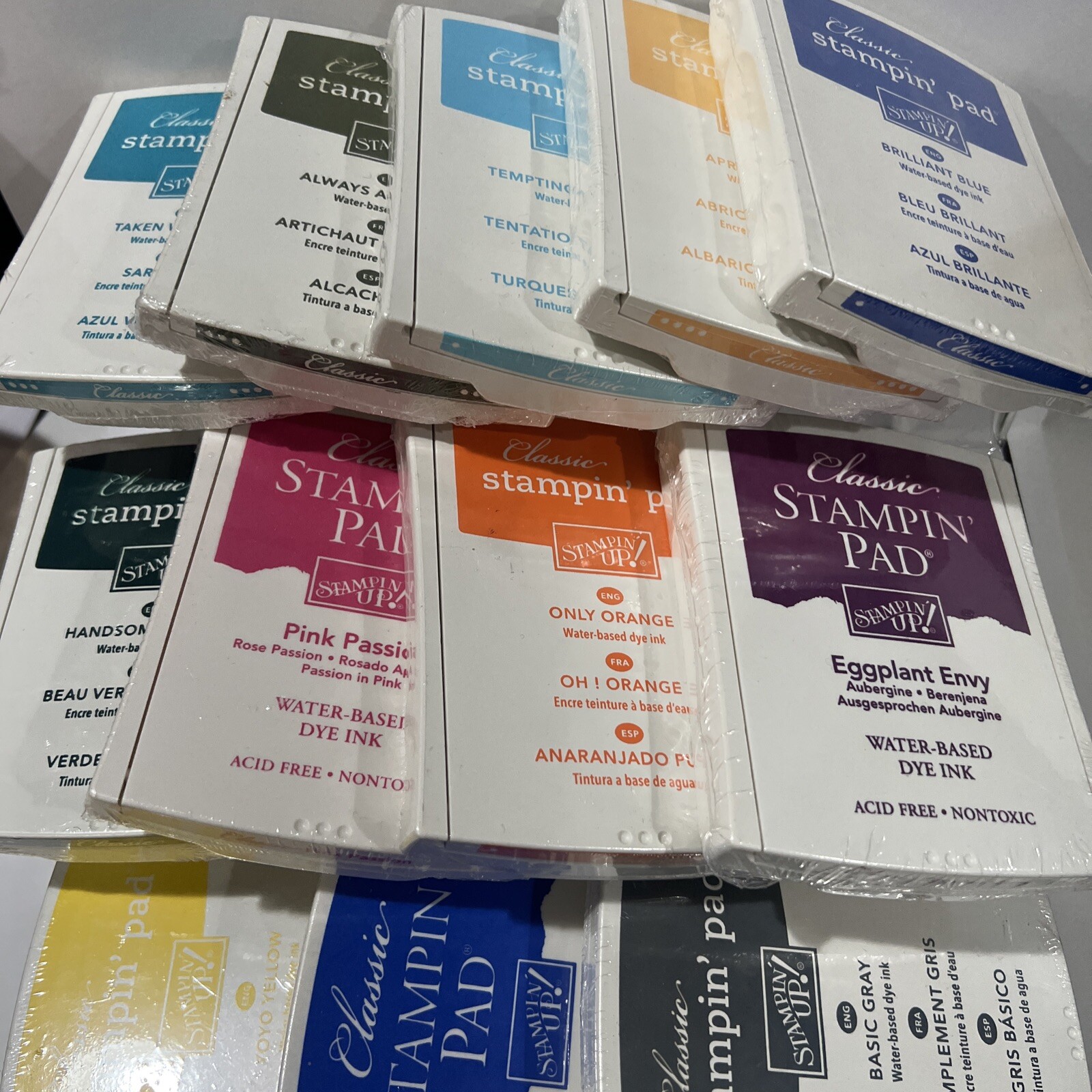 Stampin Up Classic Stampin Pad,Water Based Dye Ink,SEALED & USED*SHIP/DISCOUNT