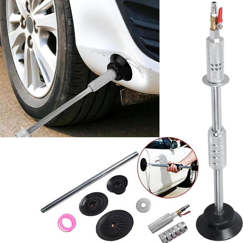 Air Pneumatic Dent Puller Car Auto Body Repair Suction Cup Slide Tool Hammer Kit