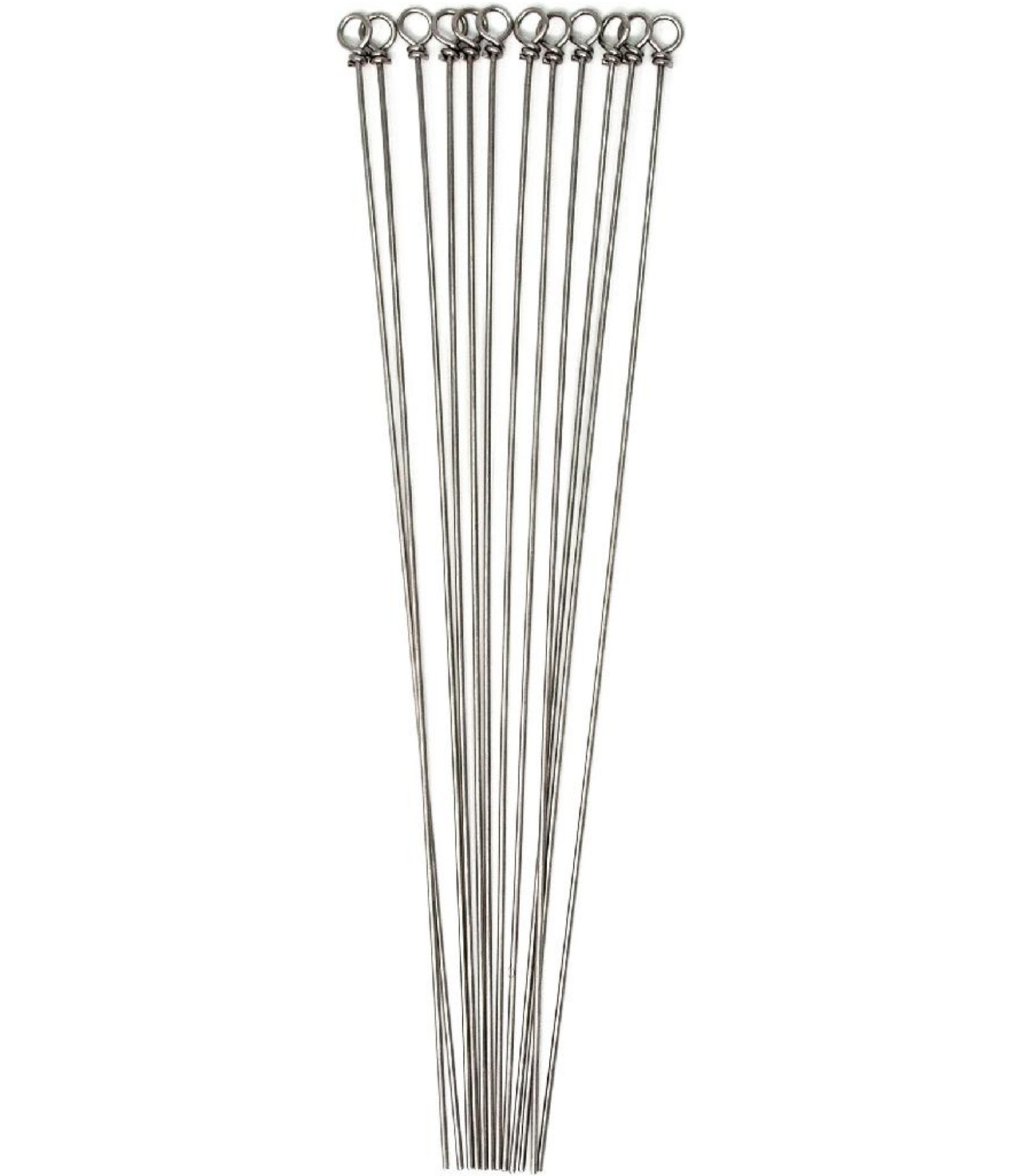 Poulsen Cascade 68022 Looped Wire Shafts 0.035in Stainless Spinner 12pk USA