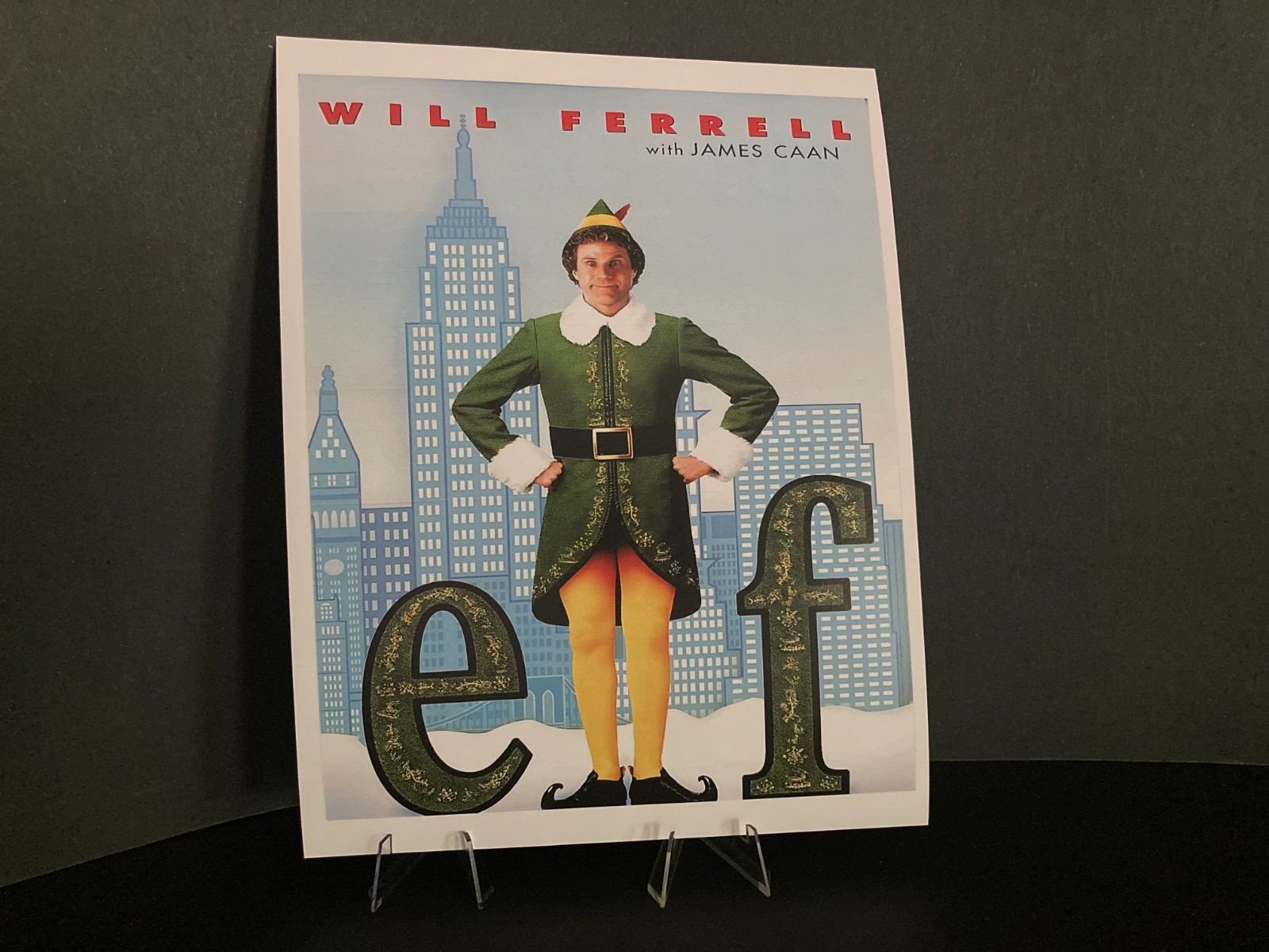 🎄🎅🎄 Elf Will Ferrell Movie Poster 8.5 x 11 print