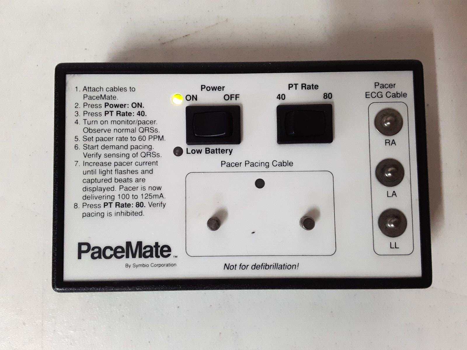 Symbio Corp. PaceMate Patient Simulator