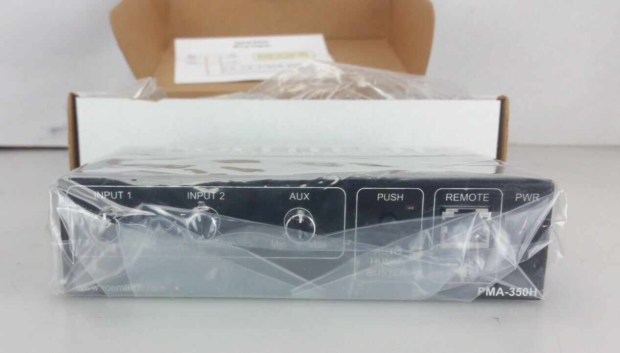 ROEMTECH Plenum Mixer/Amplifier PMA-350H