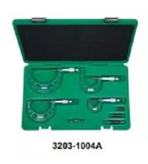 Insize 0-100 mm Outside Micrometer Set 3203-1004A