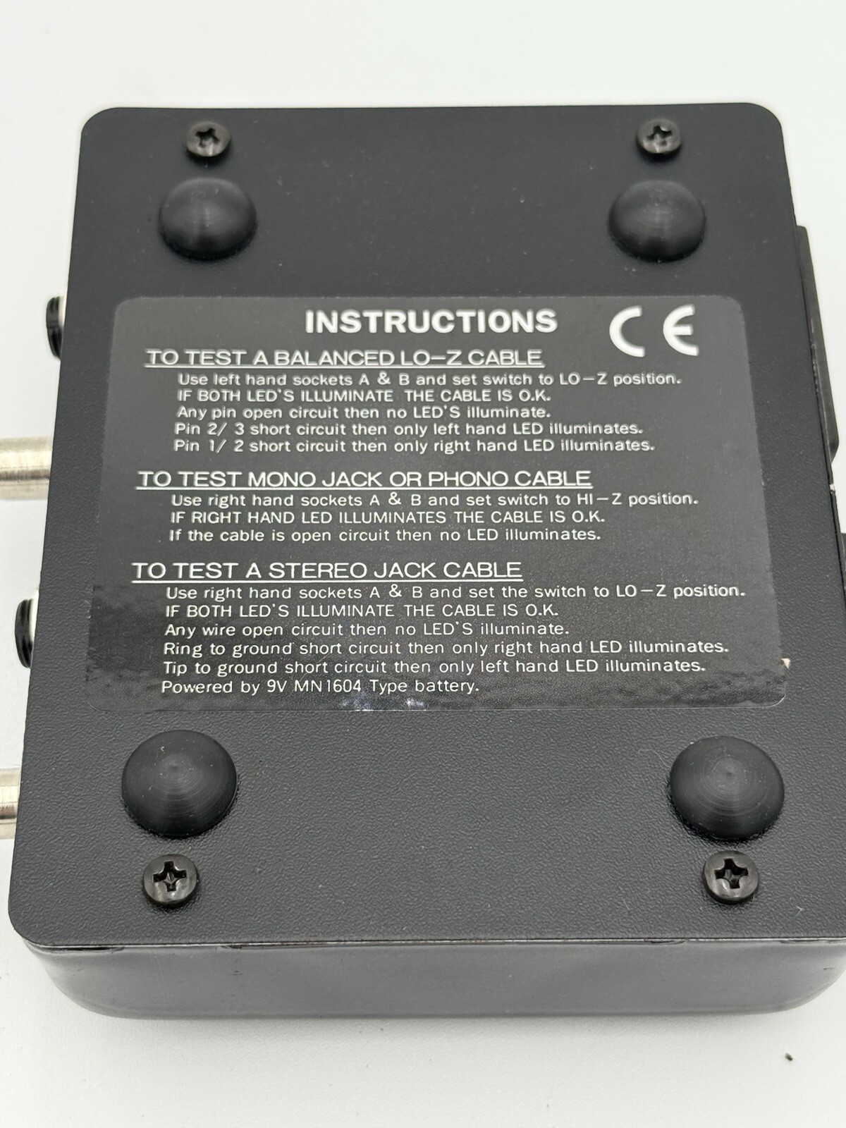 Cable tester by Leem Pro CAD-100