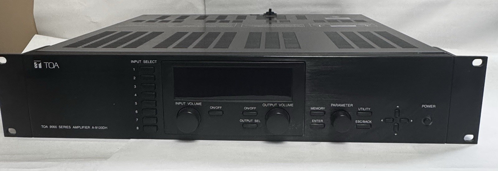TOA 9000 Series Amplifier Model A-9120DH CU